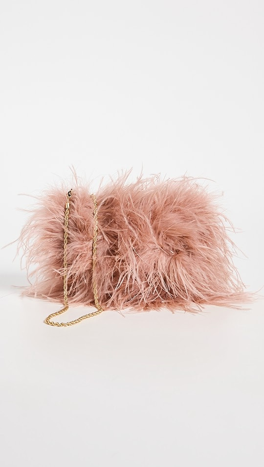 Mini Feather Pouch | Shopbop