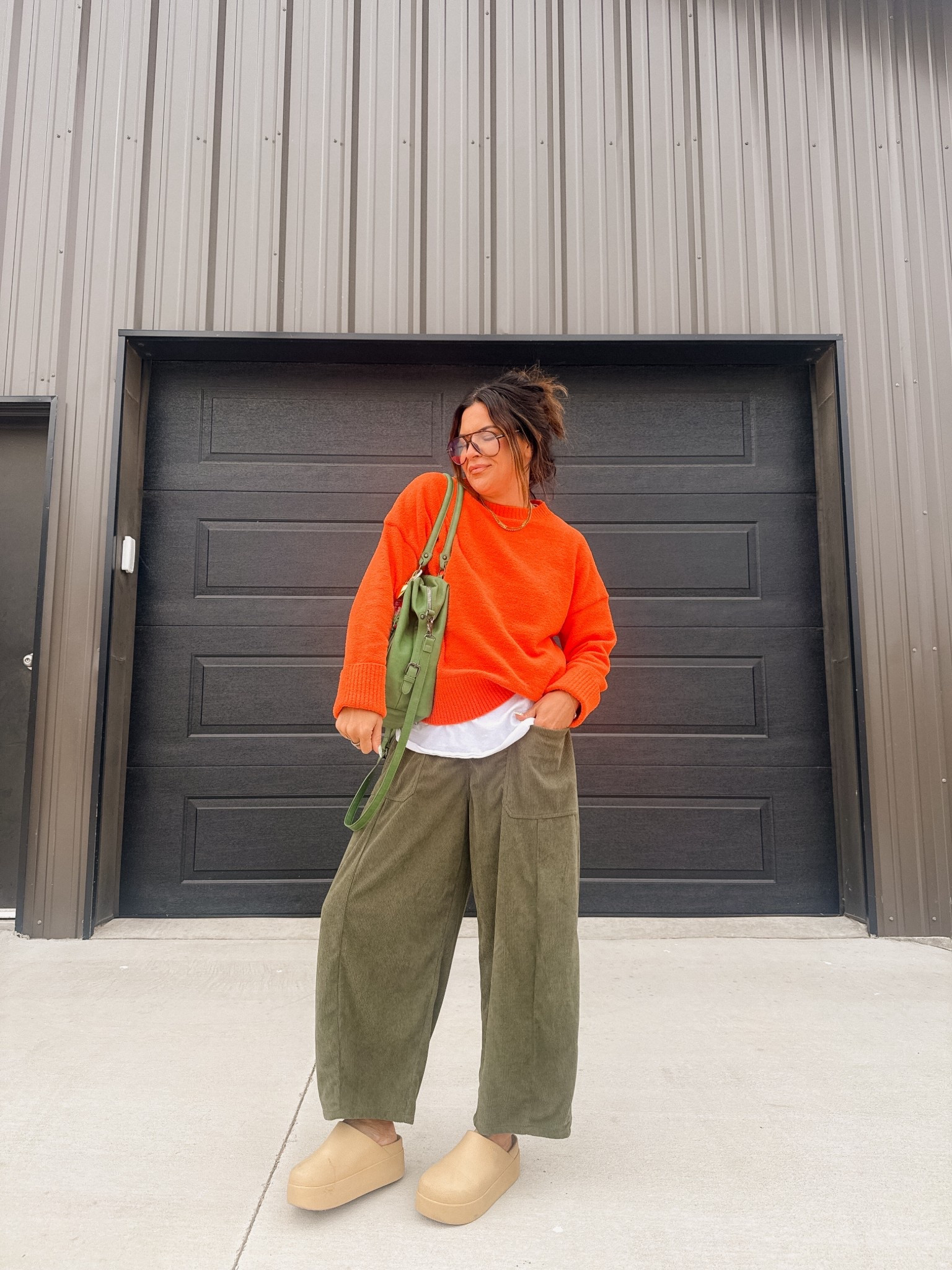 This color combo 🧡💚
Sweater : XL (so many great colors)
Pants: XL
White tee: XL
Shoes: TTS
#ad


#LTKmomlife #LTKMidsize #LTKgrwm