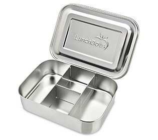 LunchBots Small Protein Packer Stainless Steel Snack Box | QVC