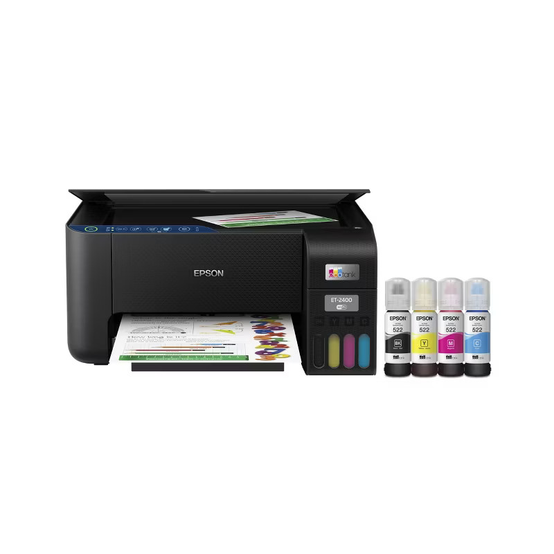 Epson EcoTank ET-2400 All-in-One Cartridge-Free Supertank Printer, Copier, Scanner - Black | Target