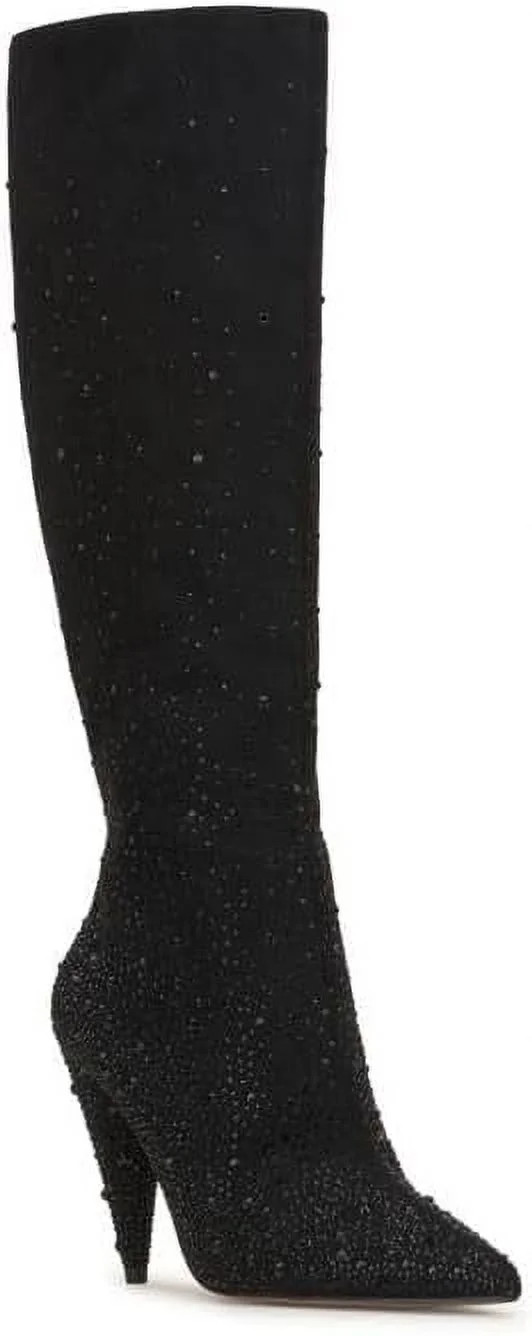 Jessica Simpson Maryeli Women's Embellished Dress Boots | Walmart (US)