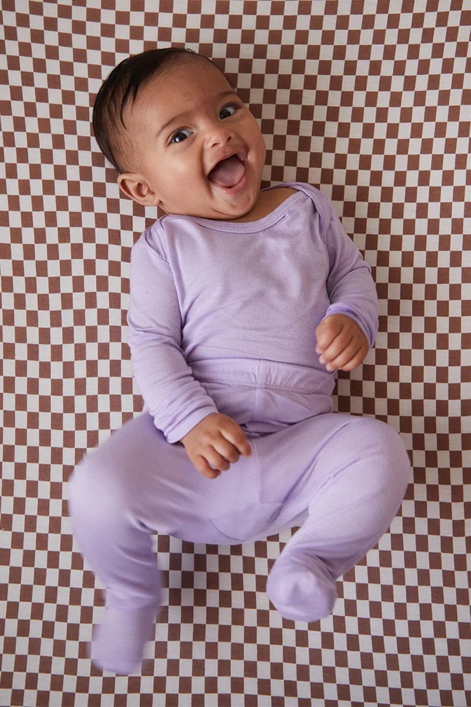 Iced Lavender Sleeper | Solly Baby
