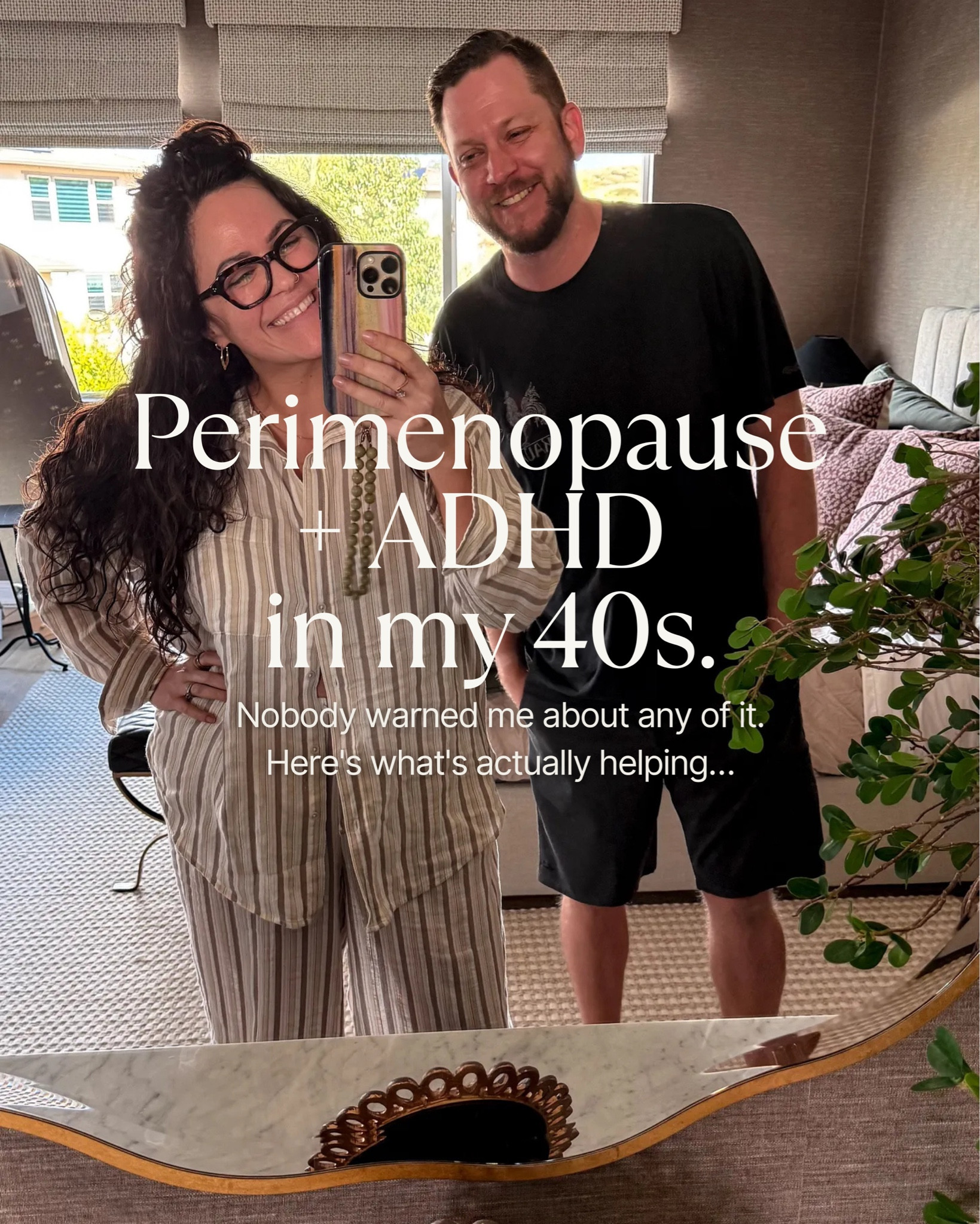 Perimenopause + ADHD in my 40s 

#LTKMidsize #LTKSeasonal #LTKselfcare