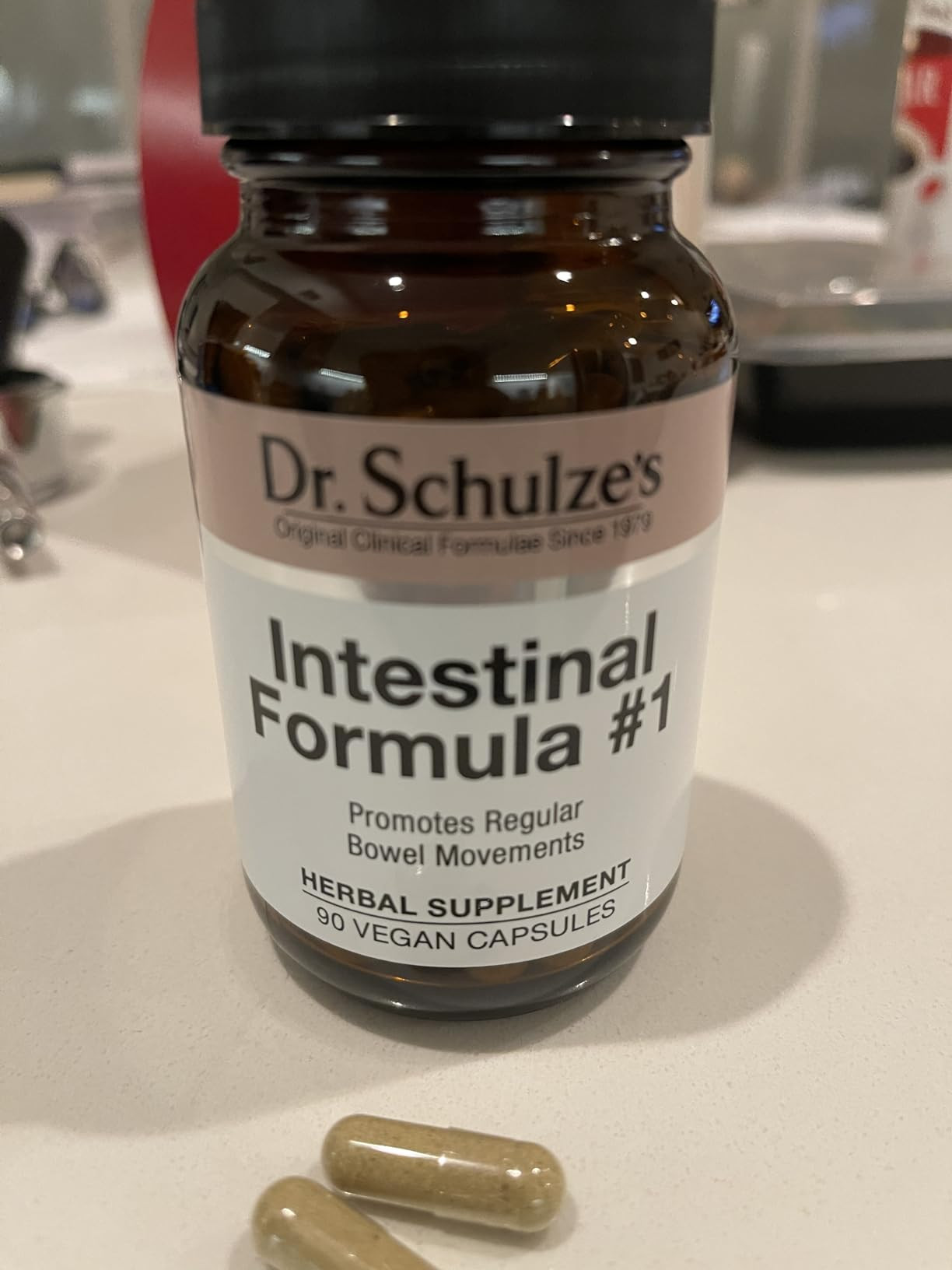 Dr. Schulze's Intestinal Formula #1 Colon Bowel Cleanse Laxative Capsules, 90 Count (90 Capsules)... | Amazon (US)