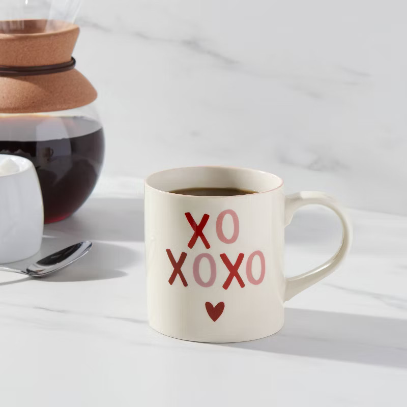16oz Stoneware 'XoXoXo' Mug - Threshold™ | Target