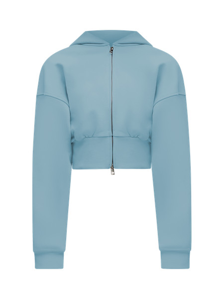 French Terry Cropped Full-Zip Hoodie | Lululemon (US)