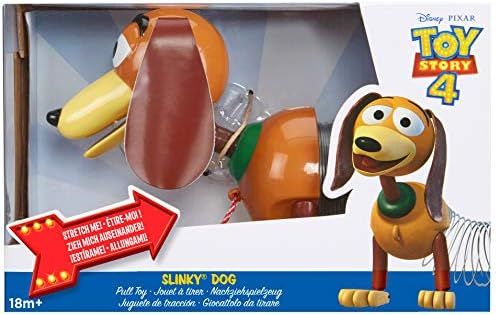 Slinky Disney Pixar Toy Story 4 Dog Kids Pull Spring Toy | Amazon (US)