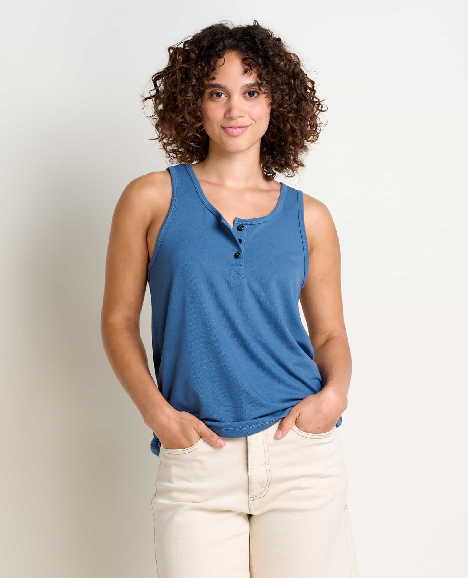 Piru Henley Tank | Hemp Top by Toad&Co | Toad&Co