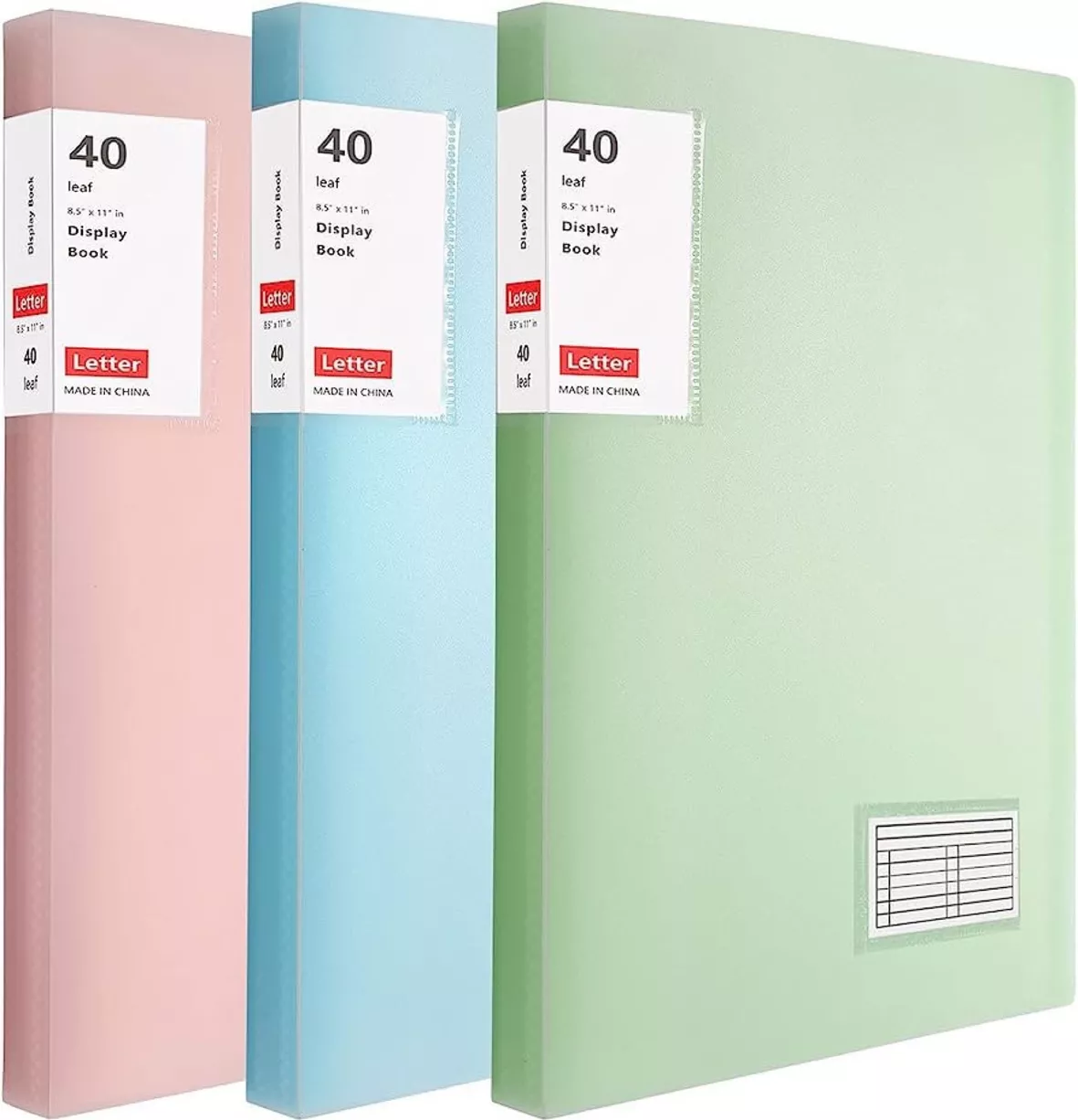 Binder with Plastic Sleeves … curated on LTK