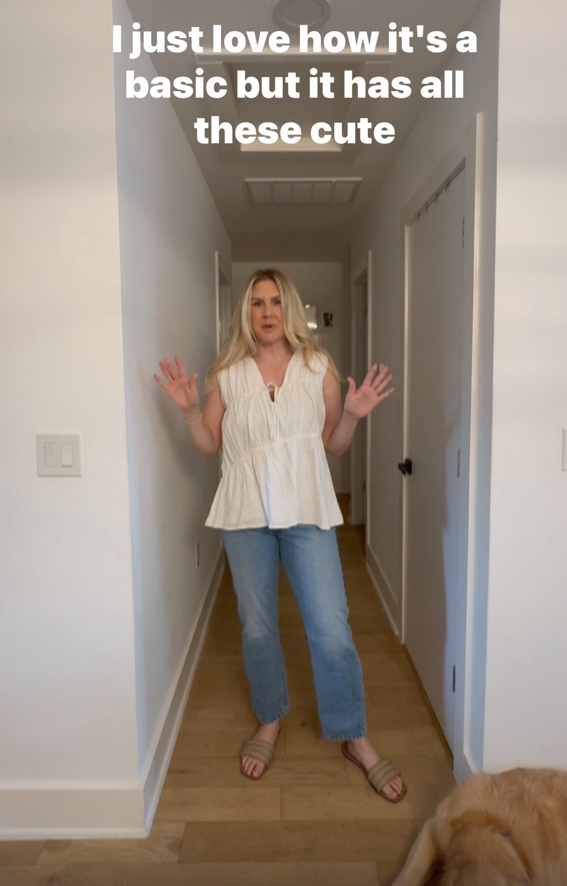 Midsize postpartum friendly outfit 

#LTKMidsize #LTKTravel #LTKBaby