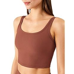 KIKIWING Women's Seamless Sports Bra Workout Crop Top Tank Tops for Women Long Lined Sports Bra R... | Amazon (US)