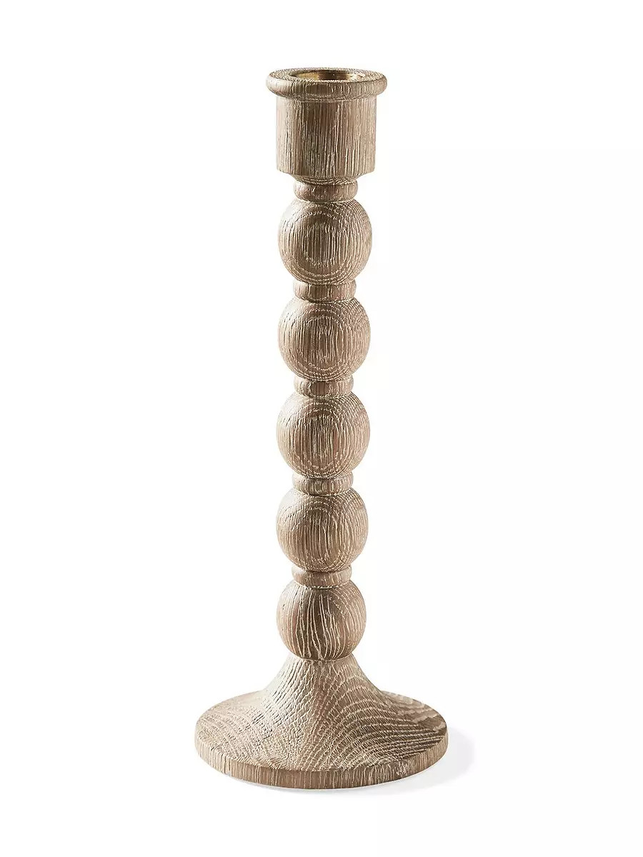 Bobbin Taper Candle Holder | Serena and Lily