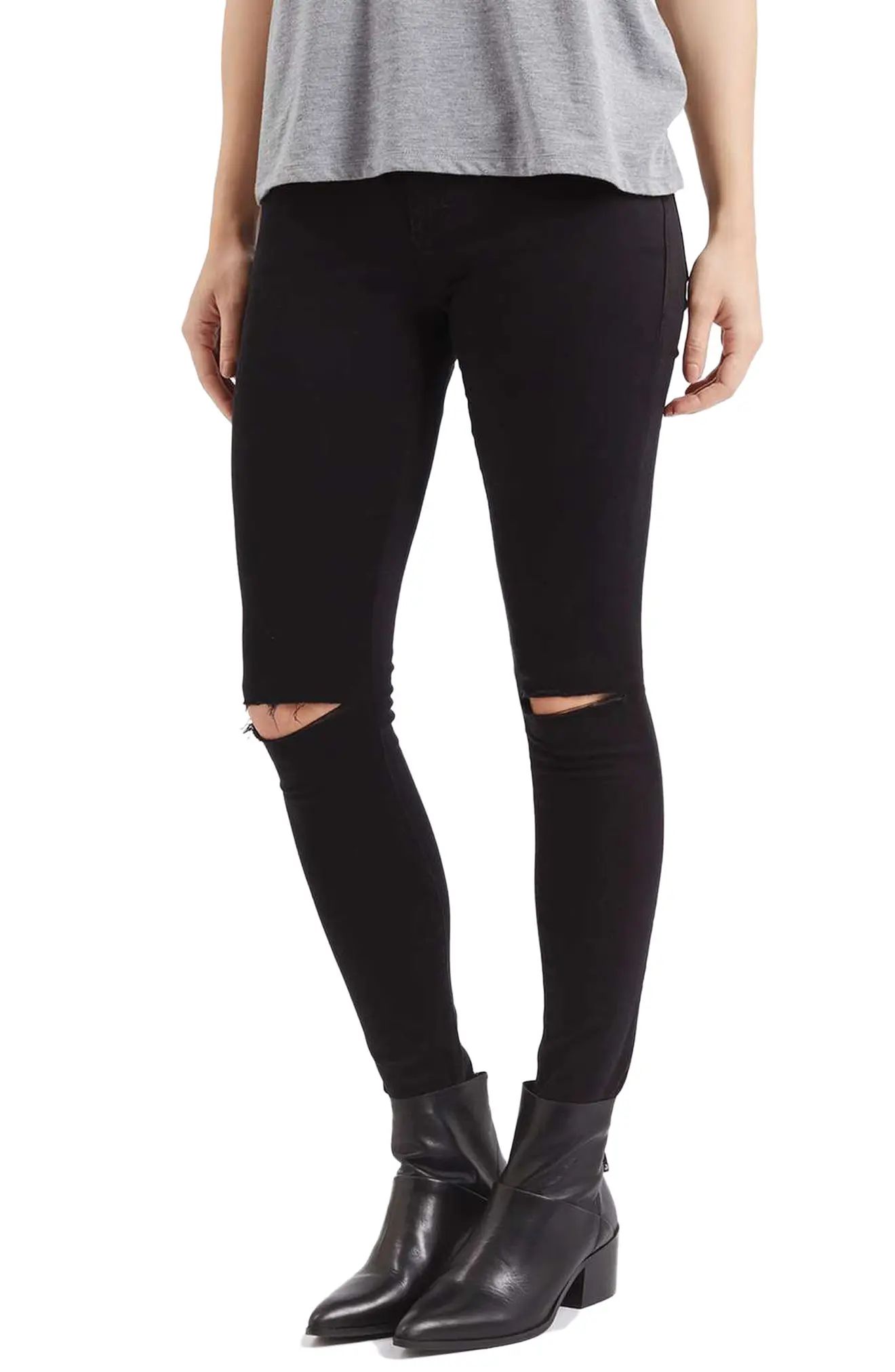 Moto Leigh Ripped Skinny Jeans | Nordstrom