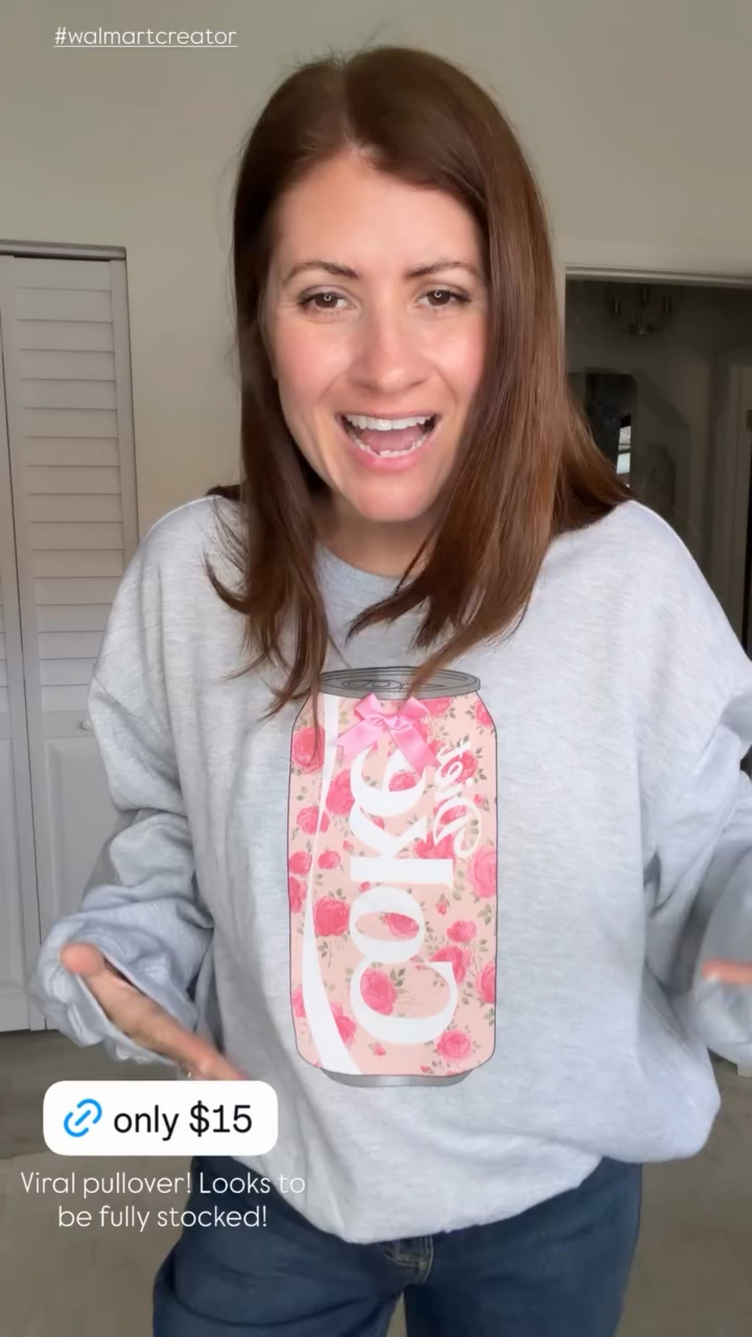 Viral pullover! Looks to be fully stocked! #walmartcreator