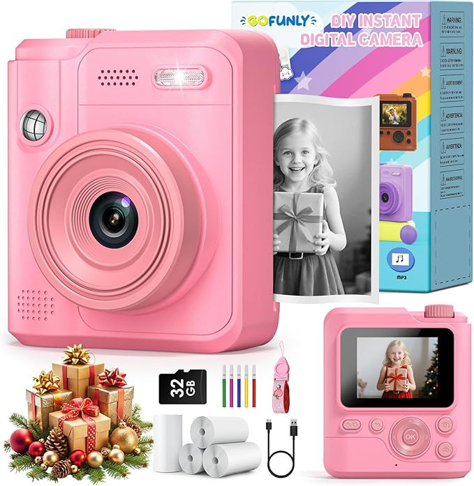 Kids Camera Gifts for Girls Boys - Christmas Birthday Xmas Gift for Girl Boy Age 3 4 5 6 7 8 9 10... | Amazon (US)