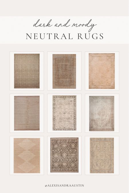 My fave dark and moody area rug finds for around the home! Love the added element these contrasting colors give 

Home refresh, dark and moody, neutral area rugs, living room refresh, neutral home, aesthetic home, layering rug, jute rug, spring refresh, Wayfair, Ruggable, Target, Safavieh, Rejuvenation, shop the look!

#LTKSeasonal #LTKhome #LTKstyletip