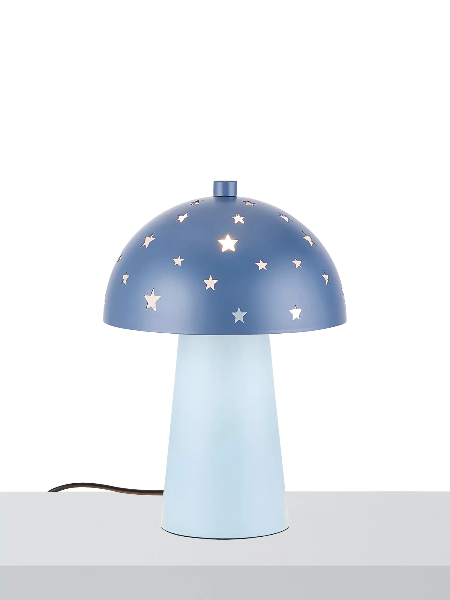 John Lewis Kids' Starry Bedside Lamp, Lake Blue/Haze Blue | John Lewis (UK)