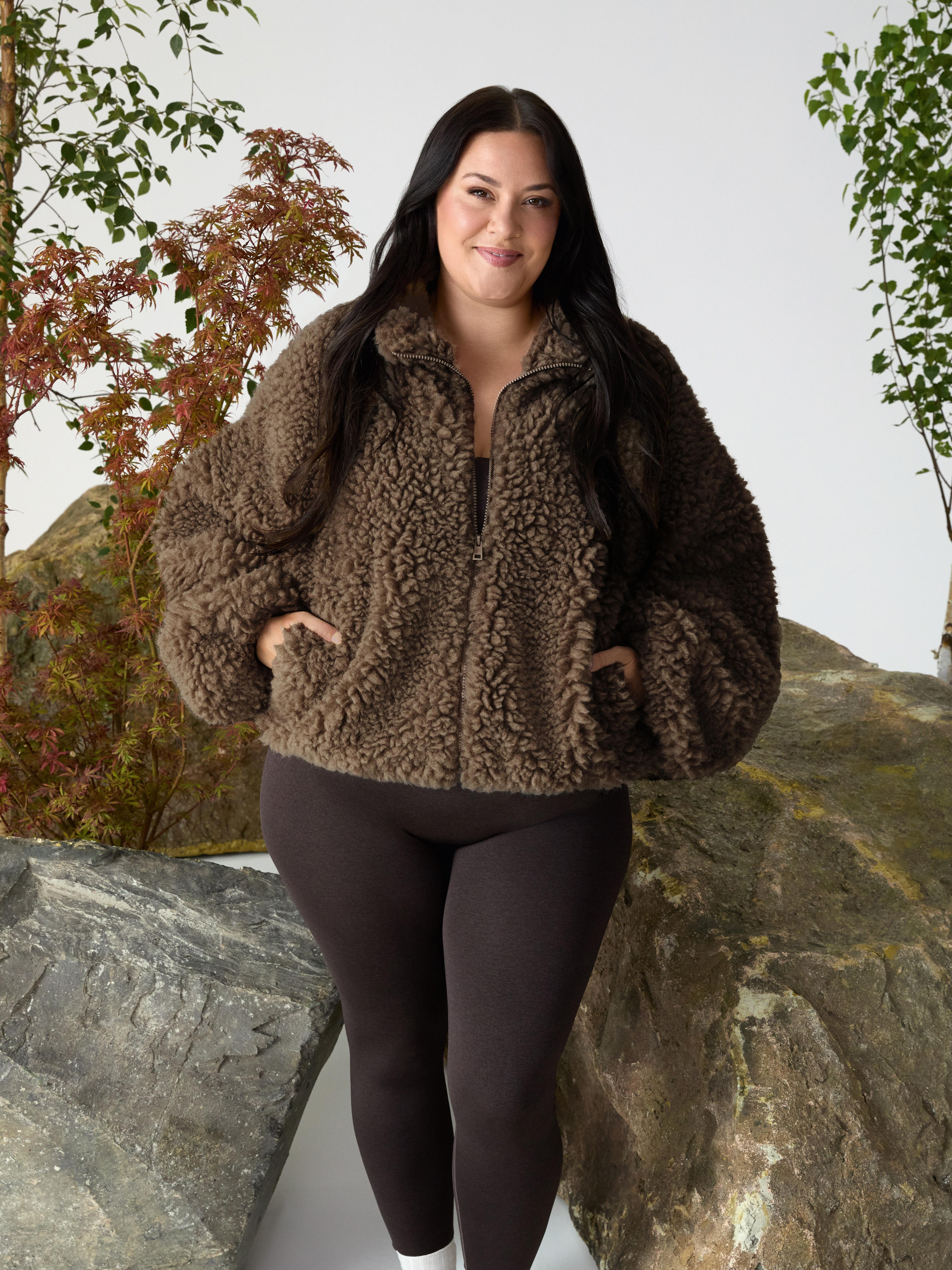 Shearling Zip Through Jacket | Primark UK
