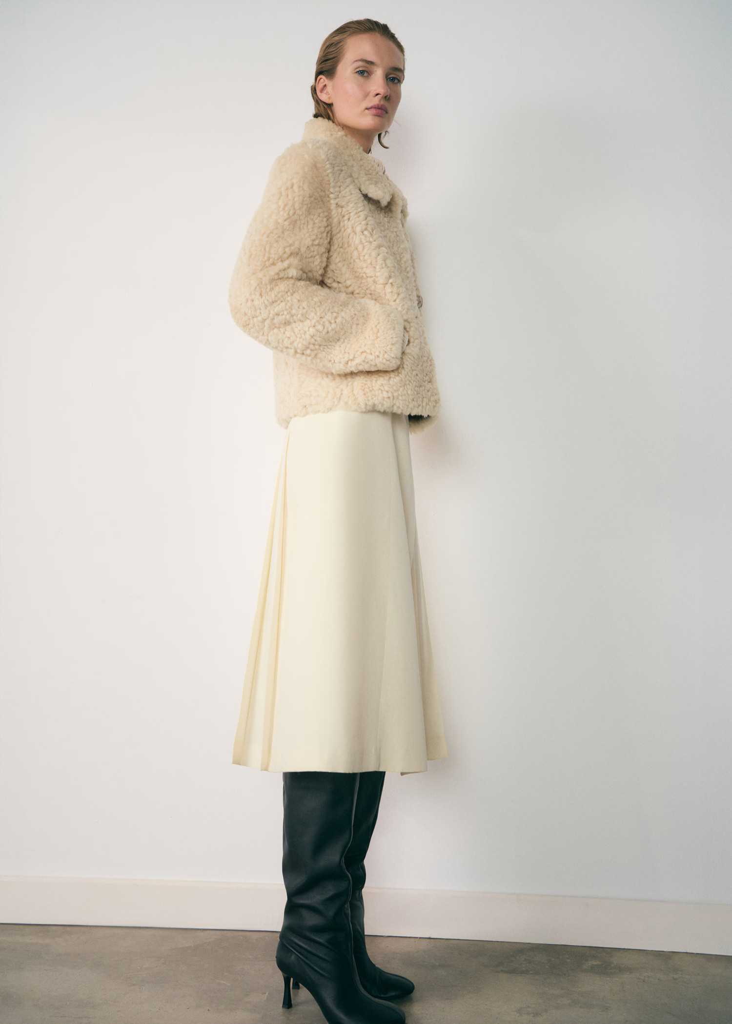 Schafsfellmantel | Mango EU