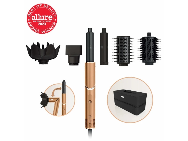 Shark FlexStyle™ Air Styling & Drying System Ultimate Summer Travel Set in Copper Hair Stylers ... | SharkNinja