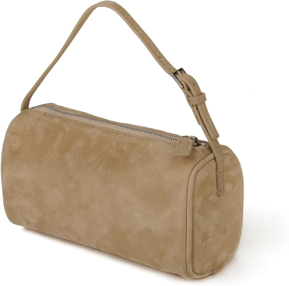 Premium Suede Leather Crossbody Purses for Women, Small Shoulder Bag with Adjustable Strap and Cr... | Amazon (US)