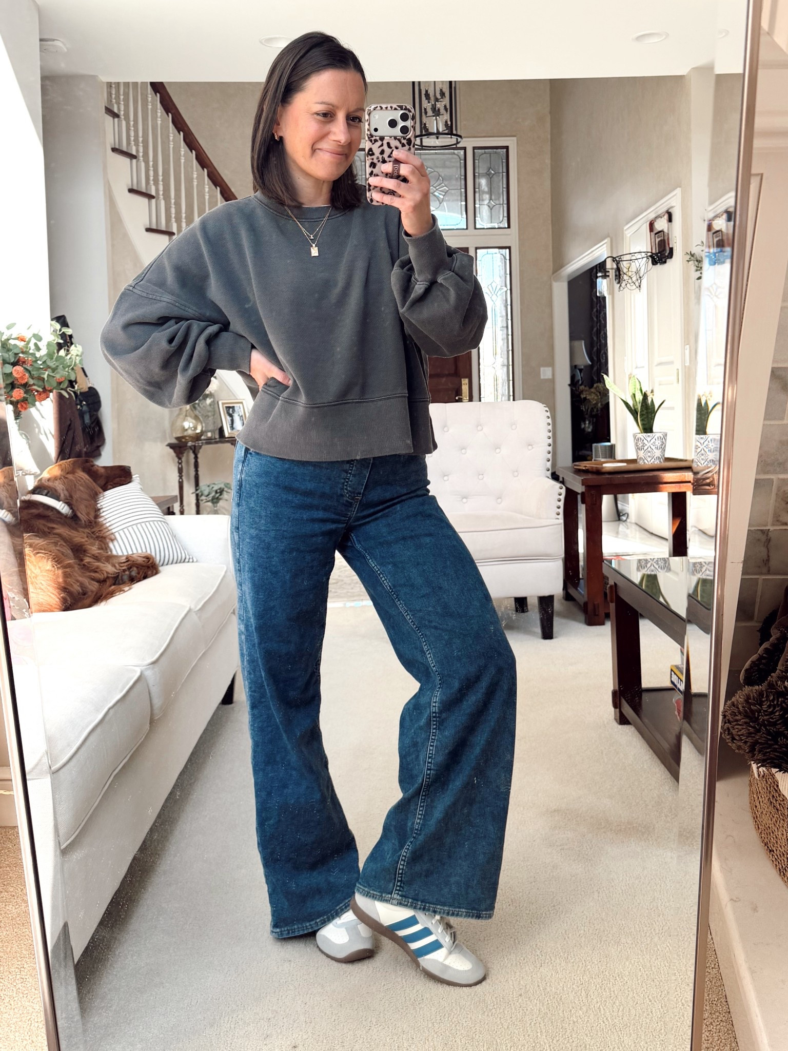 Easy casual outfit! Comfy jeans on deal! They run big so I sized down.



#LTKSaleAlert #LTKOver40 #LTKootd