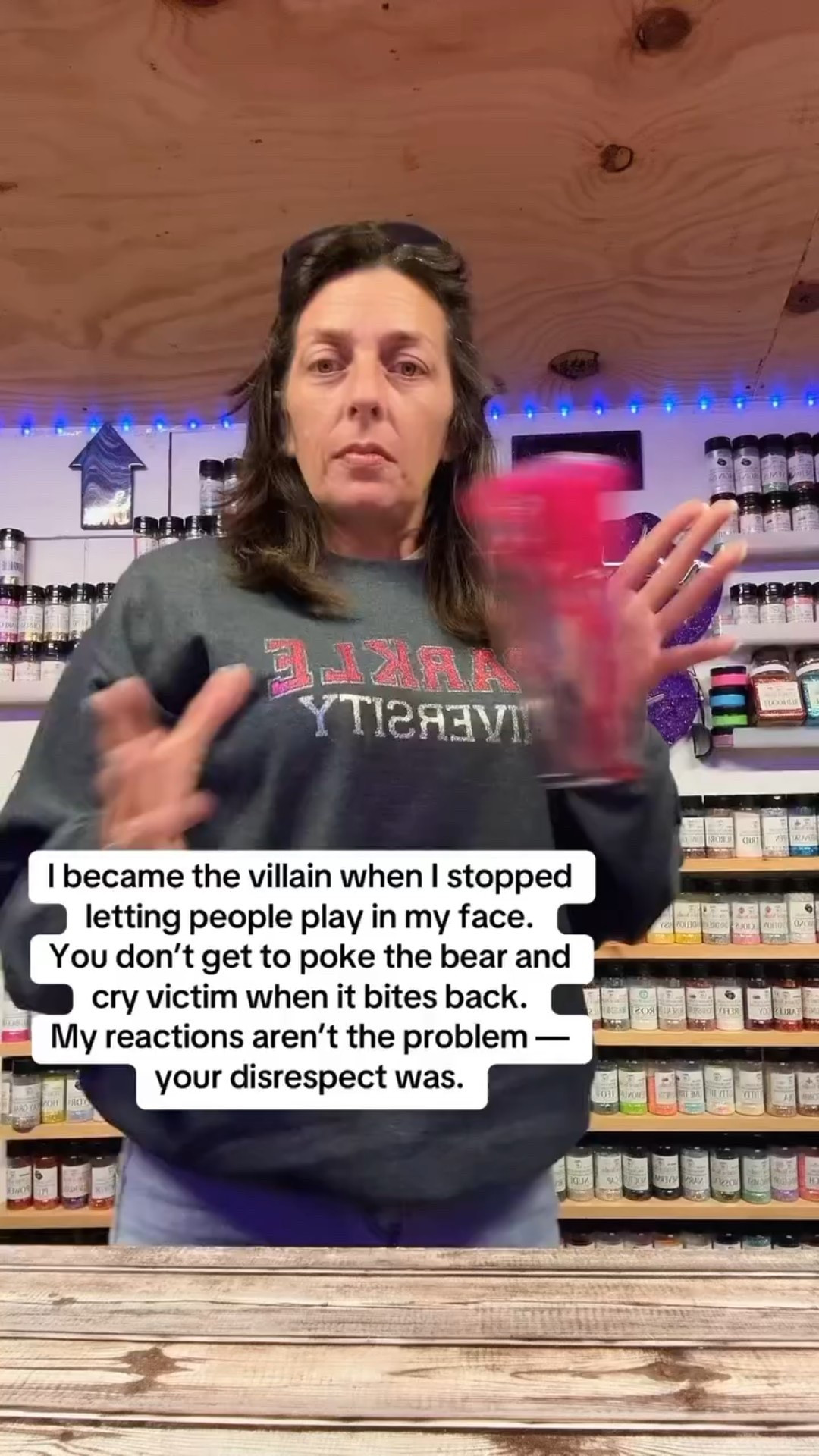 Funny how you turn into “the problem” the second you stop tolerating what never should’ve been tolerated in the first place.
You’re not unhinged or dramatic — you’re done letting people skate by with bad behavior.
Match your respect or lose access. Simple.

#rrozellescreations #foulmouthmentor #unapologetic #boundariesonlock #realnotrude

#LTKstorytime