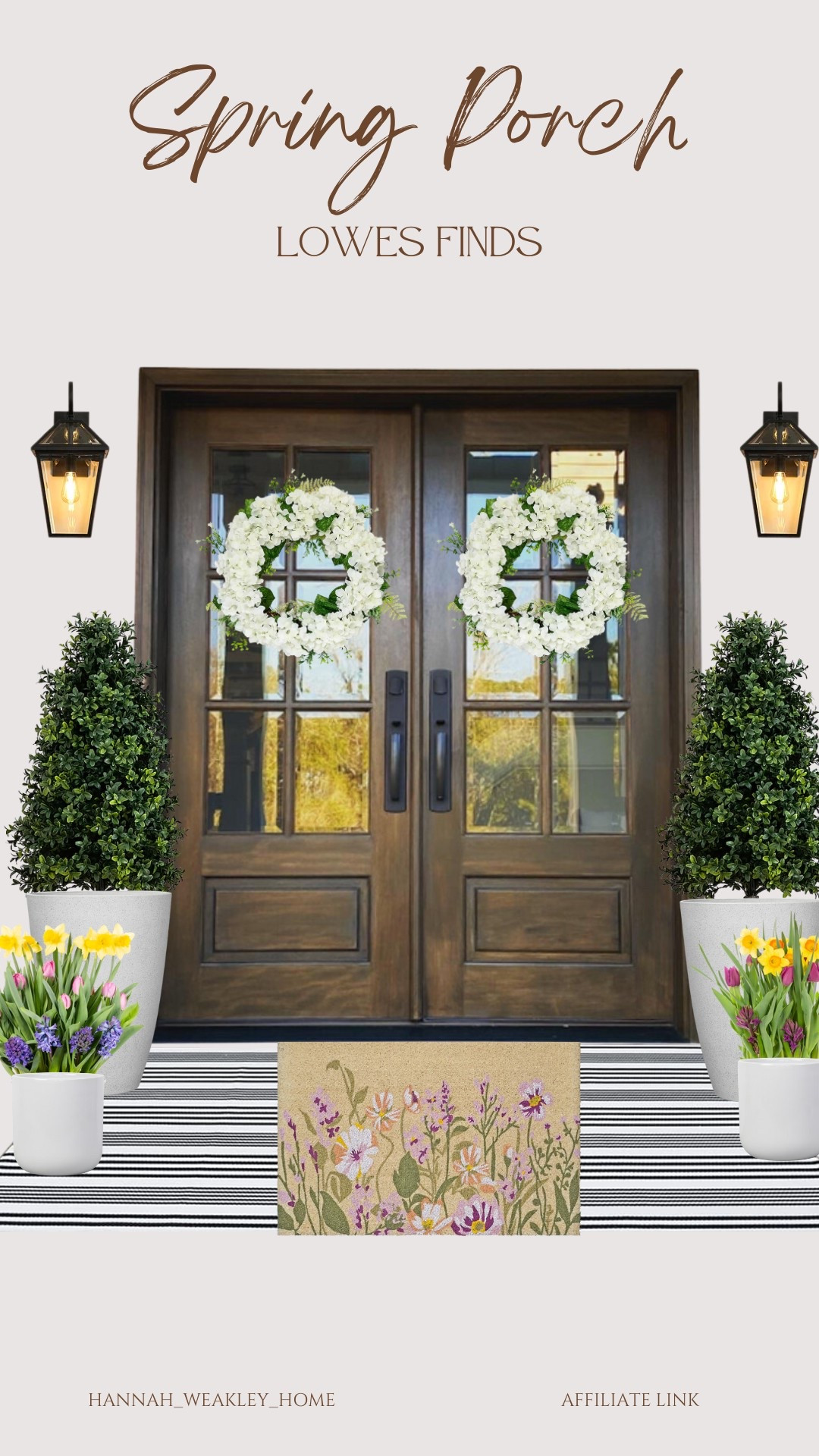 Spring finds at Lowe’s | spring front porch | fake flowers | front door | spring door | spring refresh | spring entry 2025

#LTKHome #LTKSeasonal #LTKSpringSale