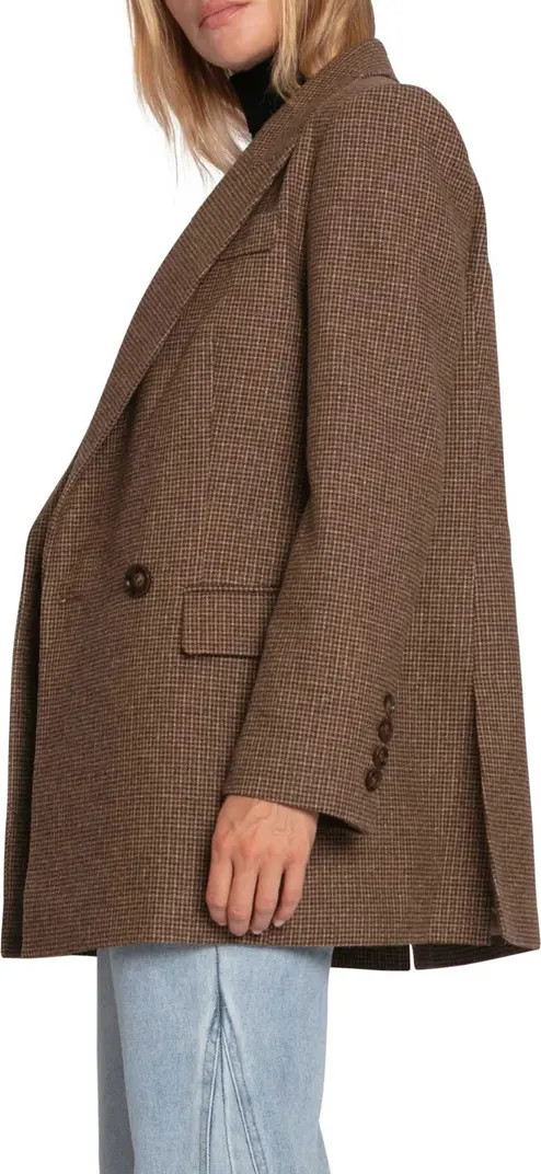 Big Brother Talk Double Breasted Wool Blend Blazer | Nordstrom