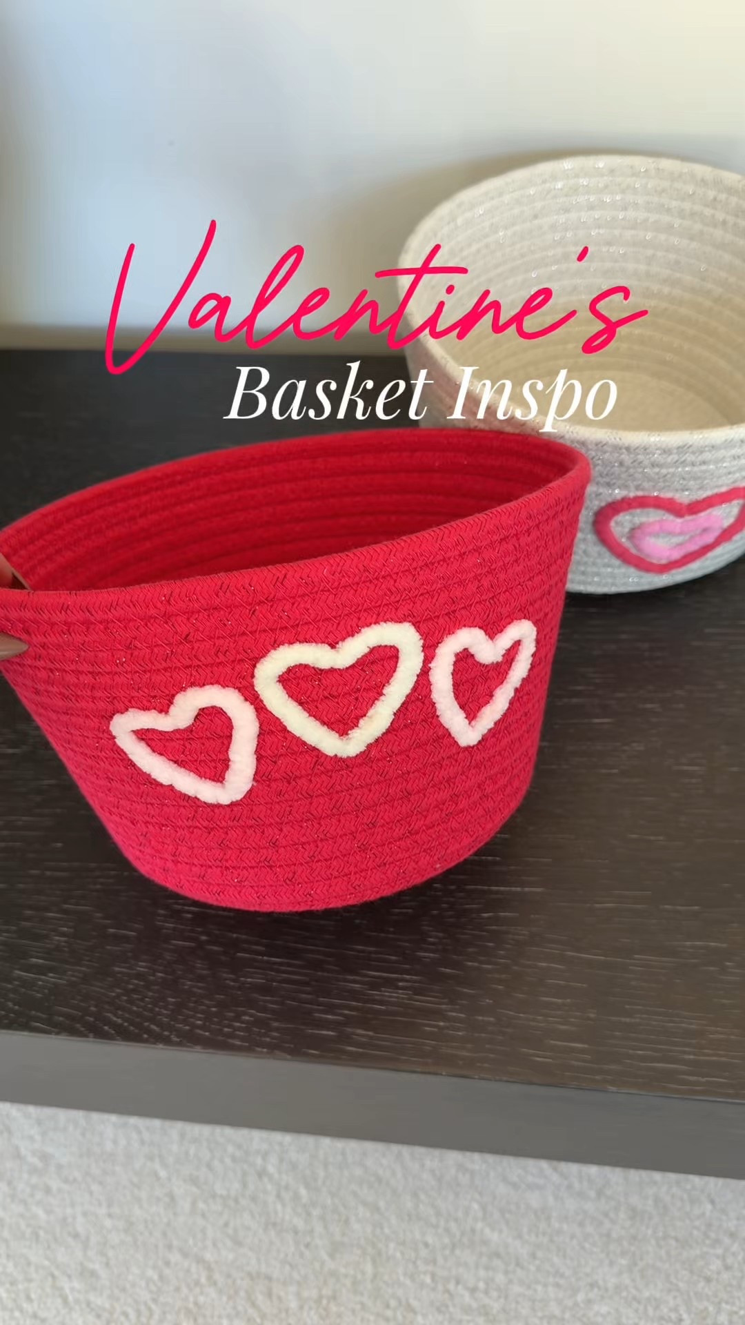 Two Valentine’s baskets that are girly, fun, and gift-able!! 

I had way too much fun putting these together💕 Just swap a couple items, depending on who you’re gifting 🎀 

Valentines gift ideas for her, girls, kids, teachers , target gift ideas 

#LTKselfcare #LTKValentine #LTKSeasonal