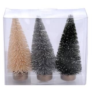 White, Green & Sage Natural Potted Mini Tree Set by Ashland® Christmas | Michaels Stores