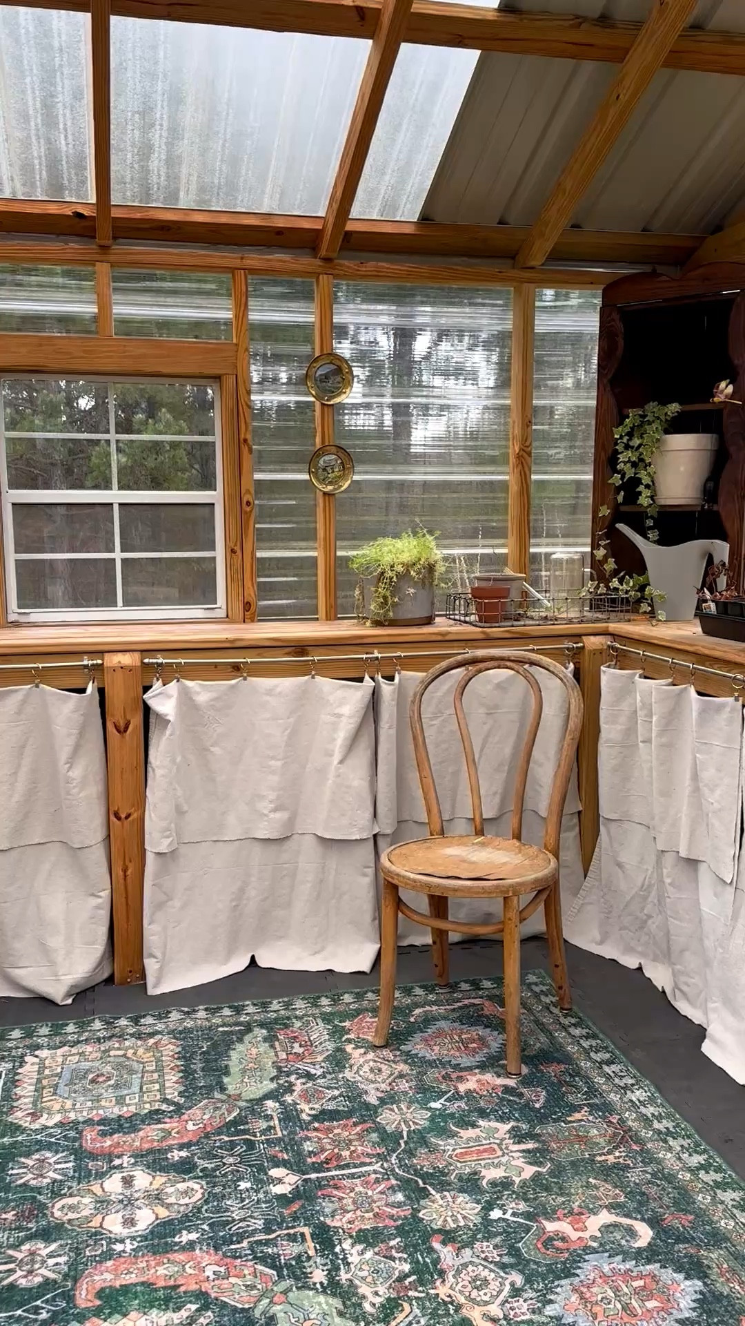 Greenhouse details, diy drop cloth curtains, washable rug Walmart, Amazon 


#LTKSpringSale #LTKHome #LTKSaleAlert