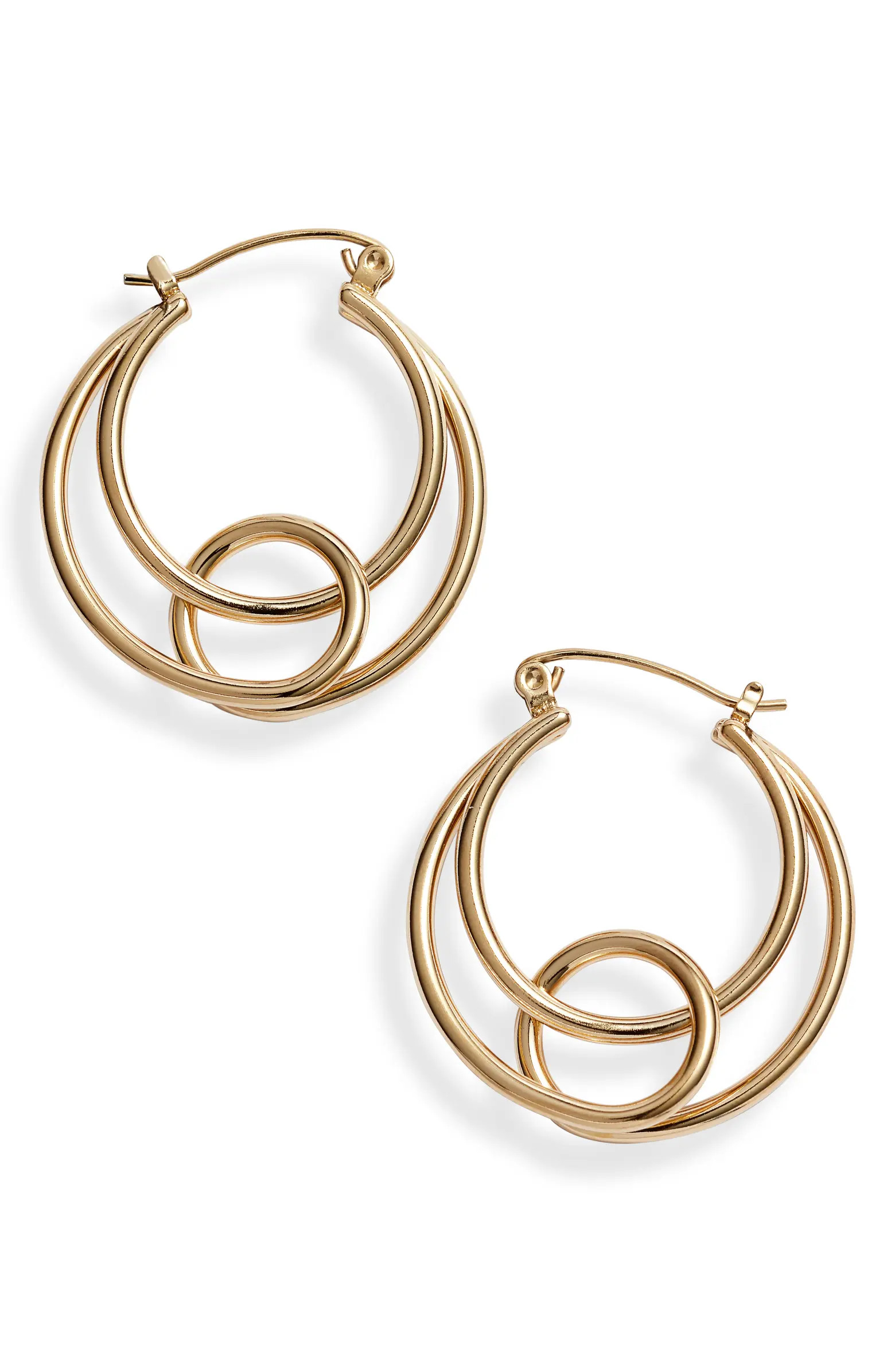 Knotty Twisted Hoops Earrings | Nordstrom | Nordstrom