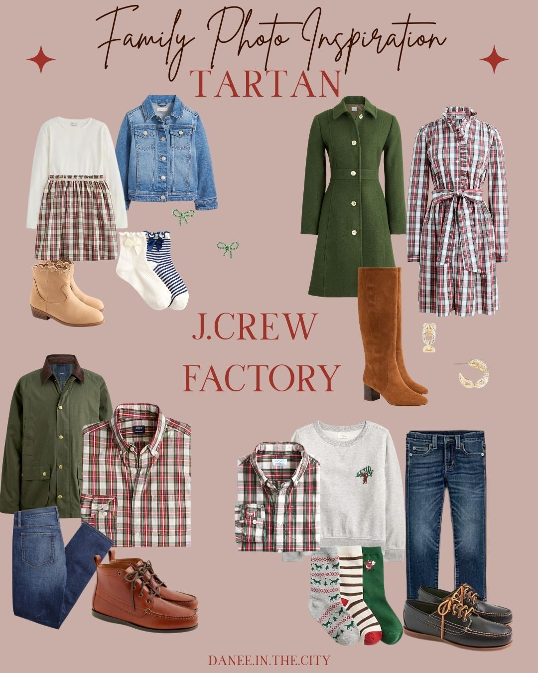 🎄Holiday photo outfit inspo! The green and red tartan from J.Crew Factory is timeless, festive, and perfect for matching family photos. These holiday looks are going fast so don’t wait to grab your sizes! ❤️💚

👉 Shop my family photo outfit picks

#LTKHoliday #LTKFamily #LTKSeasonal