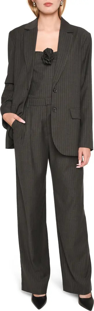 x Jourdan Sloane Cindy Pinstripe Blazer | Nordstrom