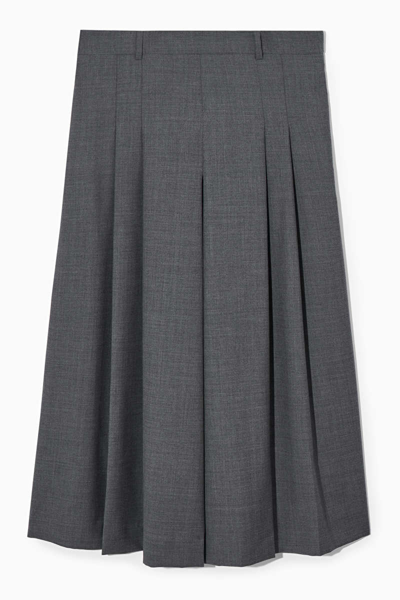 TAILORED WOOL SKORT | COS UK
