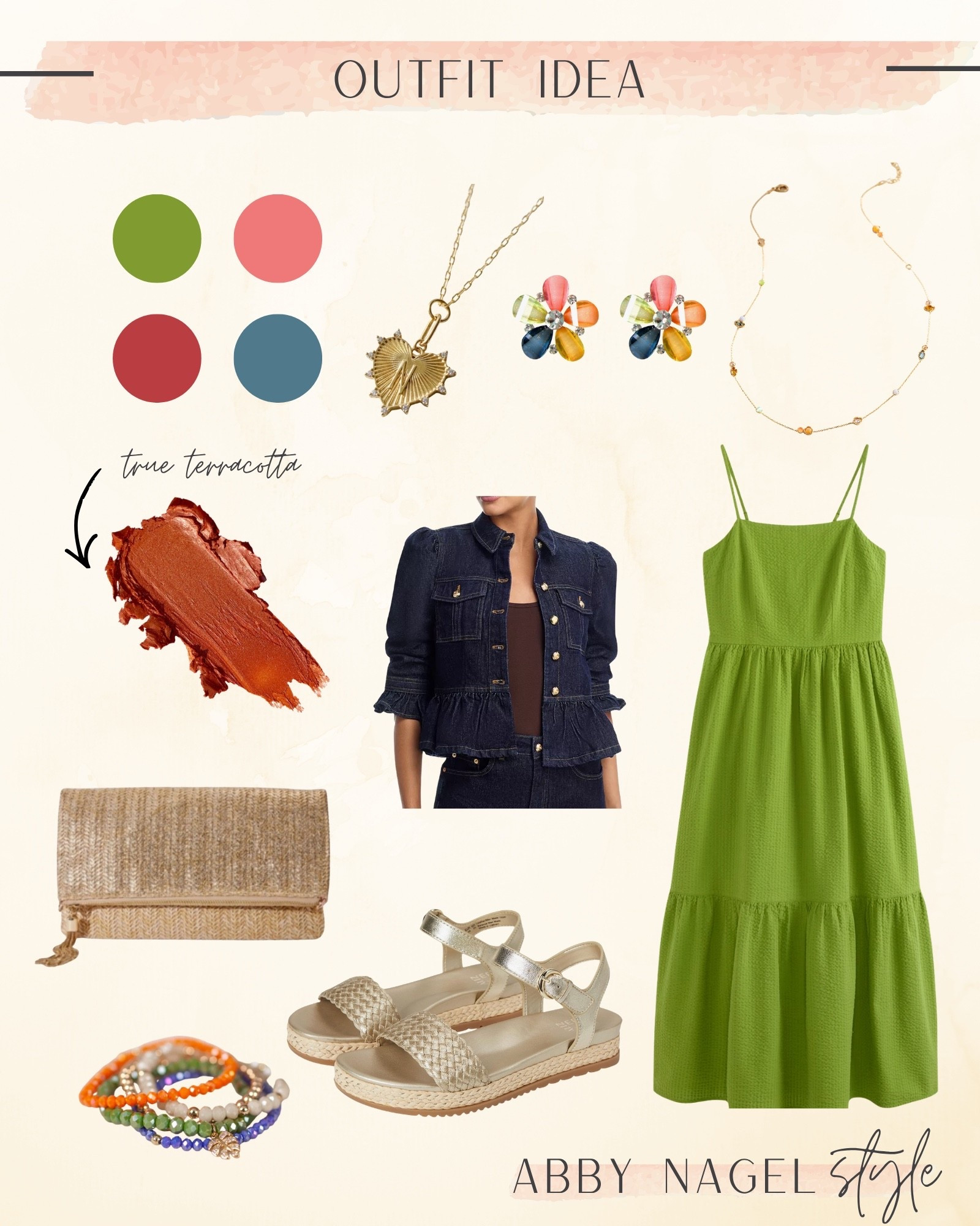 Dress is low in stock!  Linked a few other green options.  

#LTKPetite