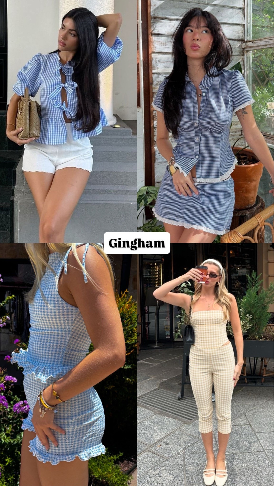 Gingham season is officially on 🎀 effortless cool girl fashion trendy vibes
#GinghamStyle #CoolGirlStyle #SummerFashion2026

#LTKootd #LTKSaleAlert