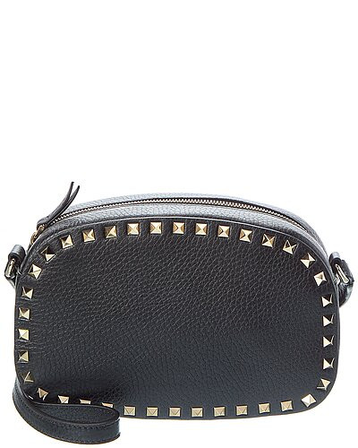 Valentino Rockstud Grainy Leather Camera Bag | Gilt & Gilt City