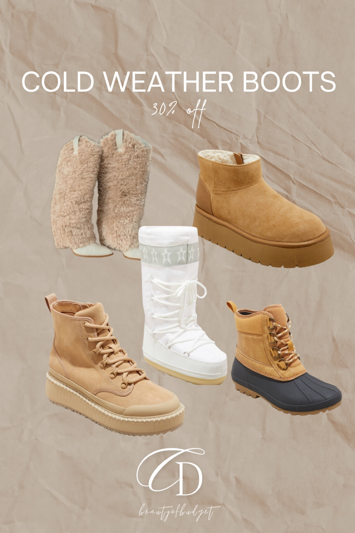 Boots 30% off for winterr

#LTKFindsUnder50 #LTKSaleAlert #LTKShoeCrush