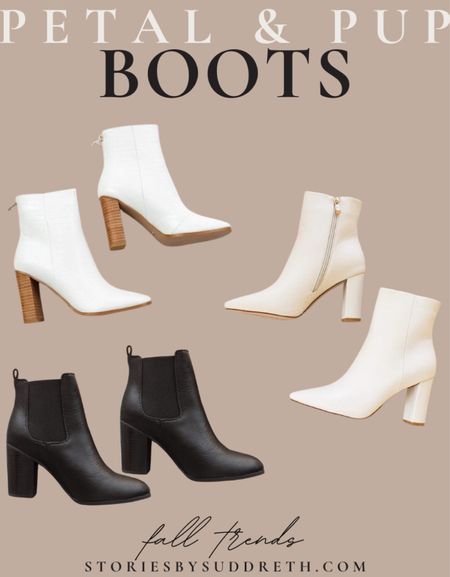 Neutral boots I’m loving from Petal & Pup!

fall shoes, fall boots, fall fashion, booties

#boots #fallshoes #shoes #fallboots #fallfashion #petalandpup

#LTKSale #LTKSeasonal #LTKstyletip