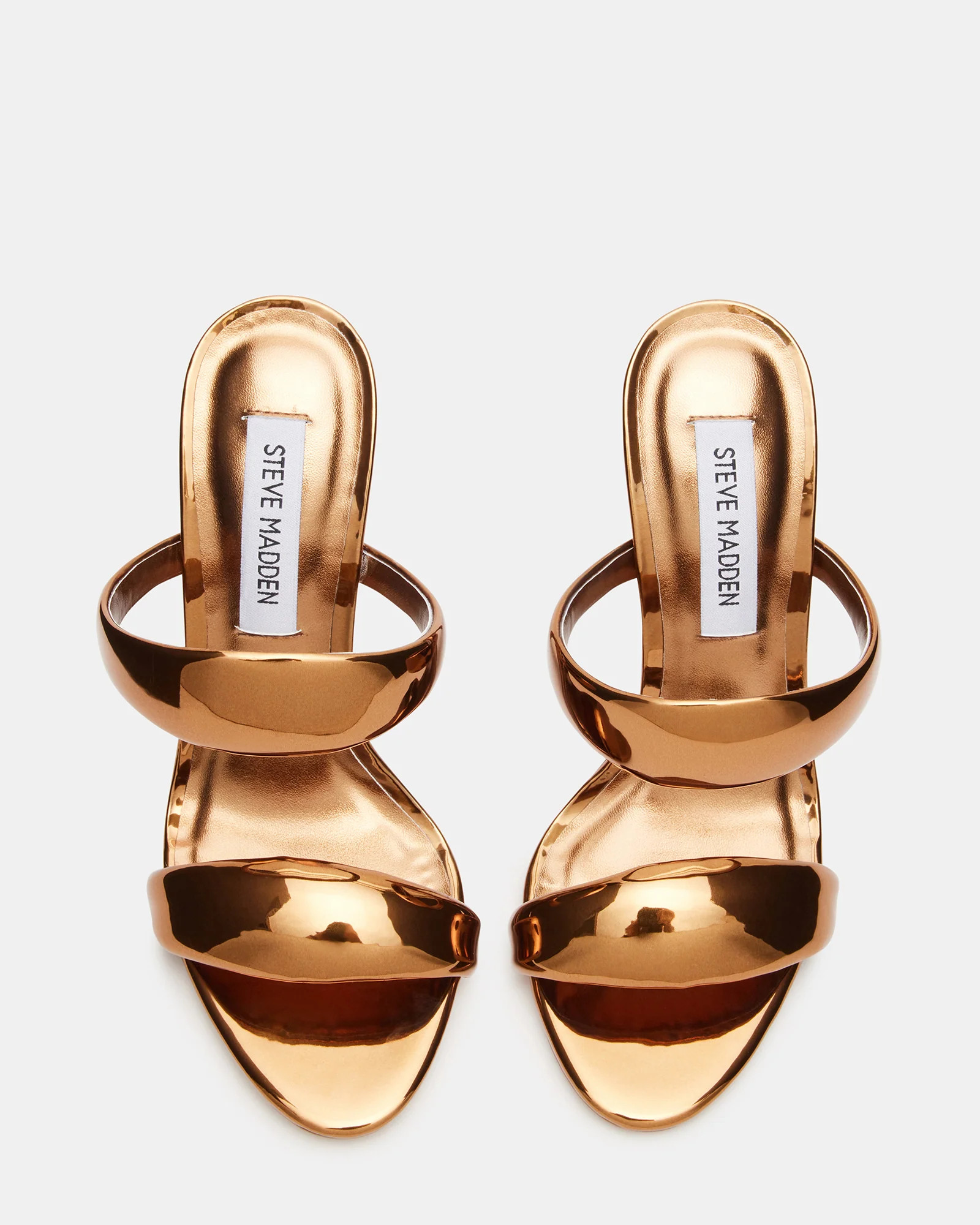 SATURN Bronze Stiletto Mule Women's Heel | Steve Madden (US)