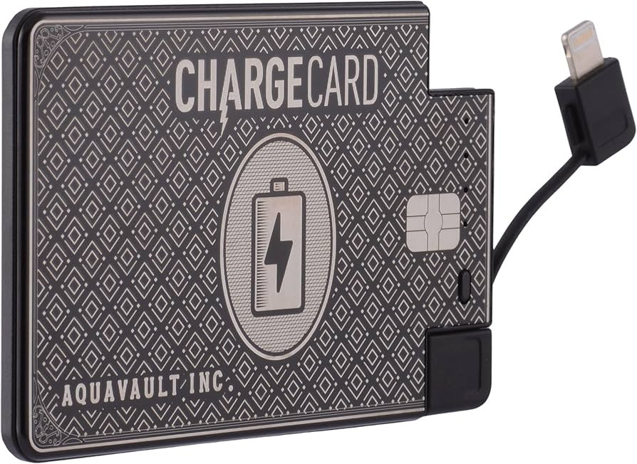 Ultra Thin Emergency Phone Charger. Portable Power Bank that Fits in Your Wallet. Works with All ... | Amazon (US)