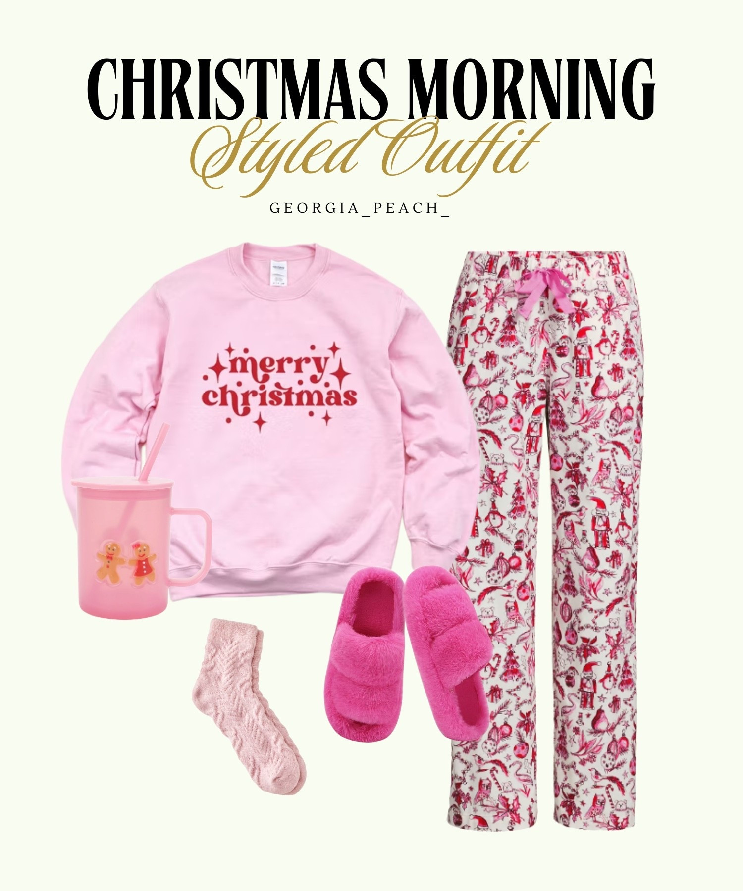 Christmas Pajamas Styled Outfit Inspo #christmas #christmaspajamas #christmasoutfit #festiveoufit #christmasday #christmas #pajamaset #loungewear #pajamaparty #christmaspajamas #pinkchristmas 

#LTKGiftGuide #LTKStyleTip #LTKHoliday