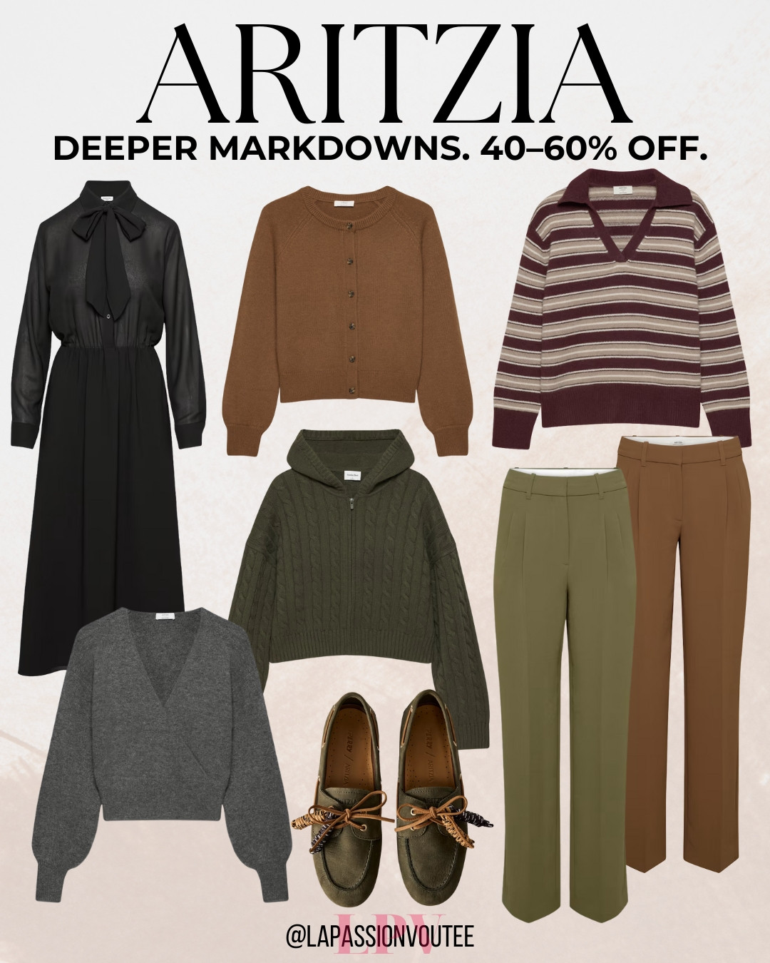 Highlighting Aritzia deeper markdowns at 40–60% off for a wardrobe refresh. This sale makes it easier to invest in well-loved silhouettes and everyday staples. Great for anyone looking to upgrade their closet with quality pieces while staying budget-conscious. 

 #LTKSaleAlert #LTKFindsUnder100