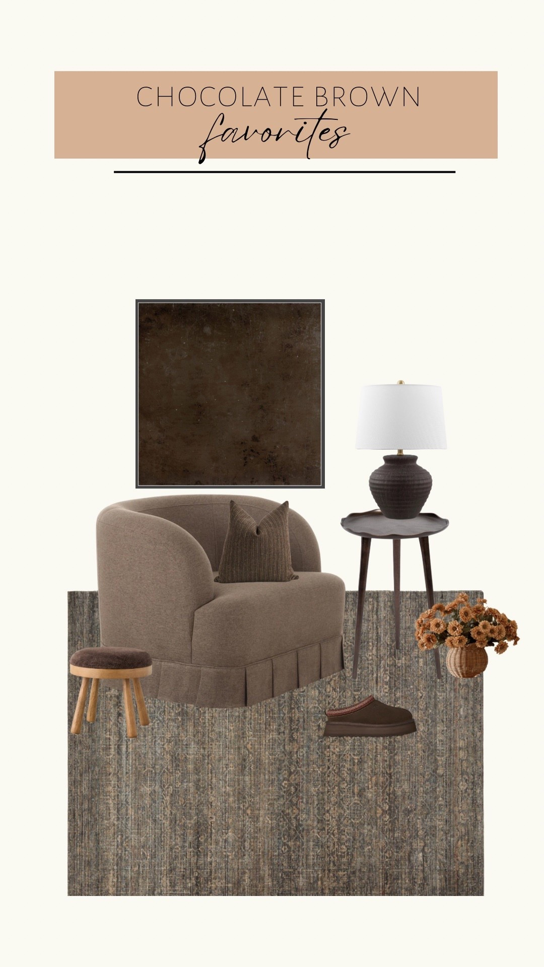 Chocolate brown is the new butter yellow! 

#LTKHome