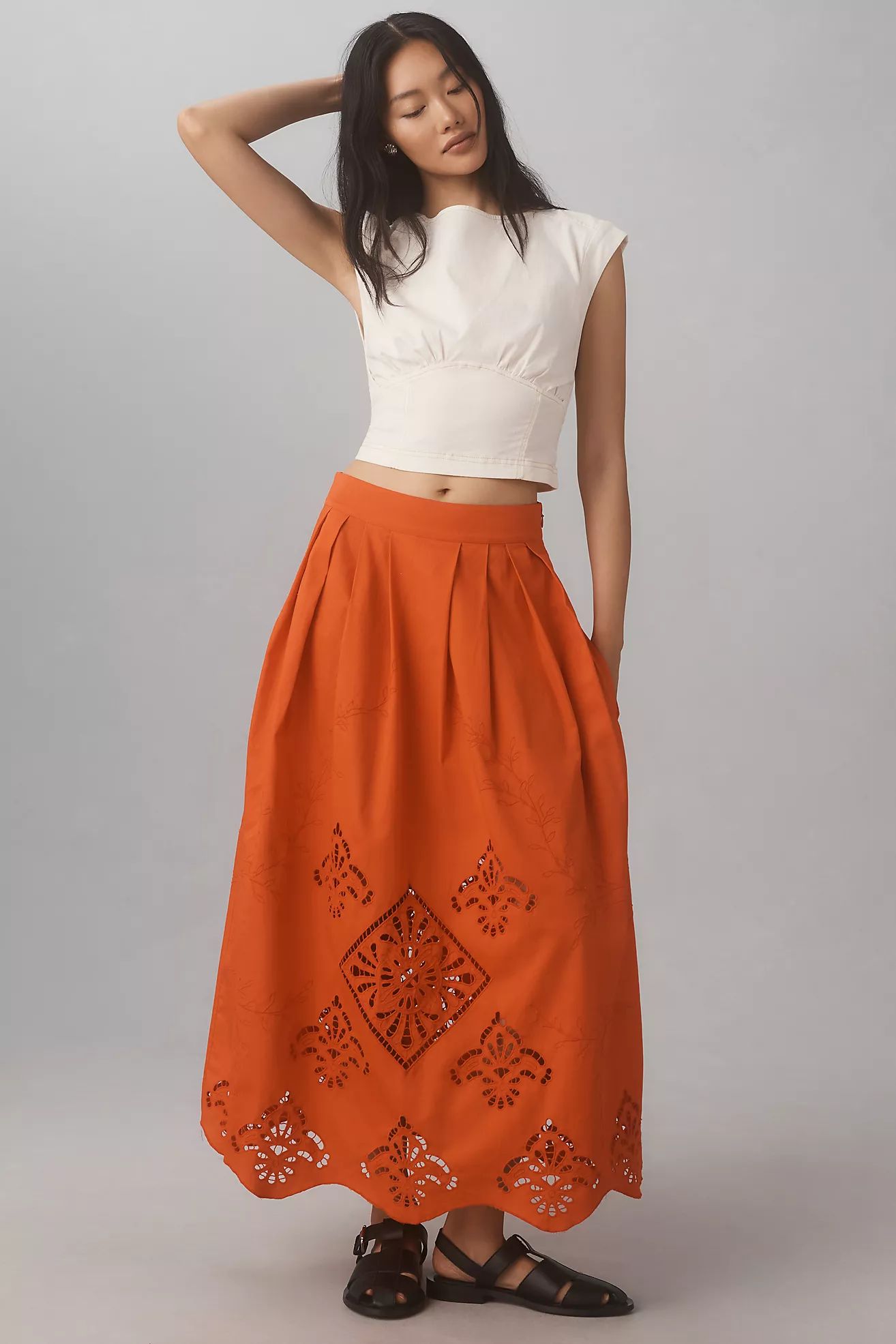 Banjanan Deena Maxi Skirt | Anthropologie (US)