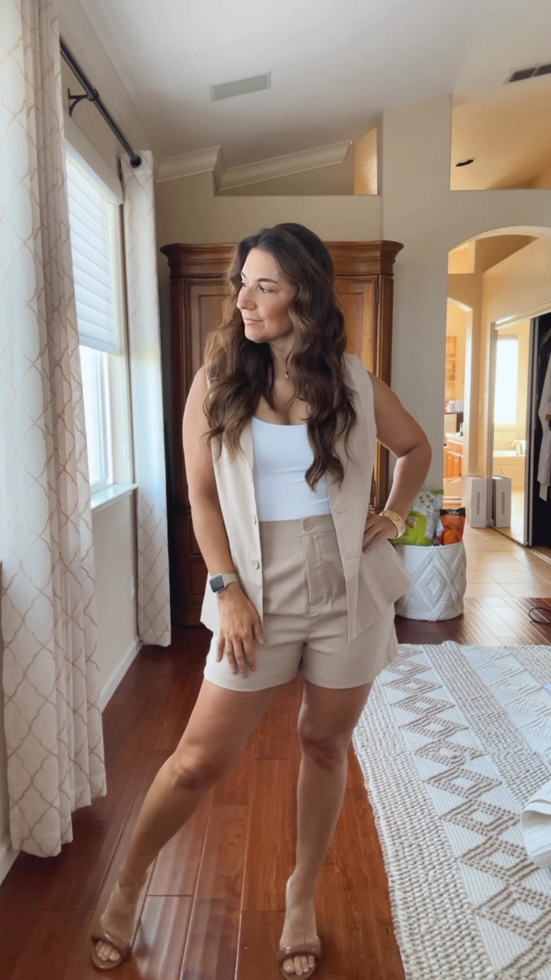 2 piece set from pretty garden accessorized. I’m in a medium. 

#LTKStyleTip #LTKFindsUnder50 #LTKWorkwear