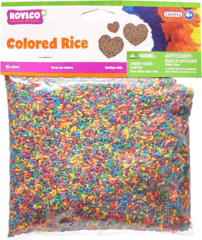 Roylco Colored Rice, 1 Lb. Box | Amazon (US)