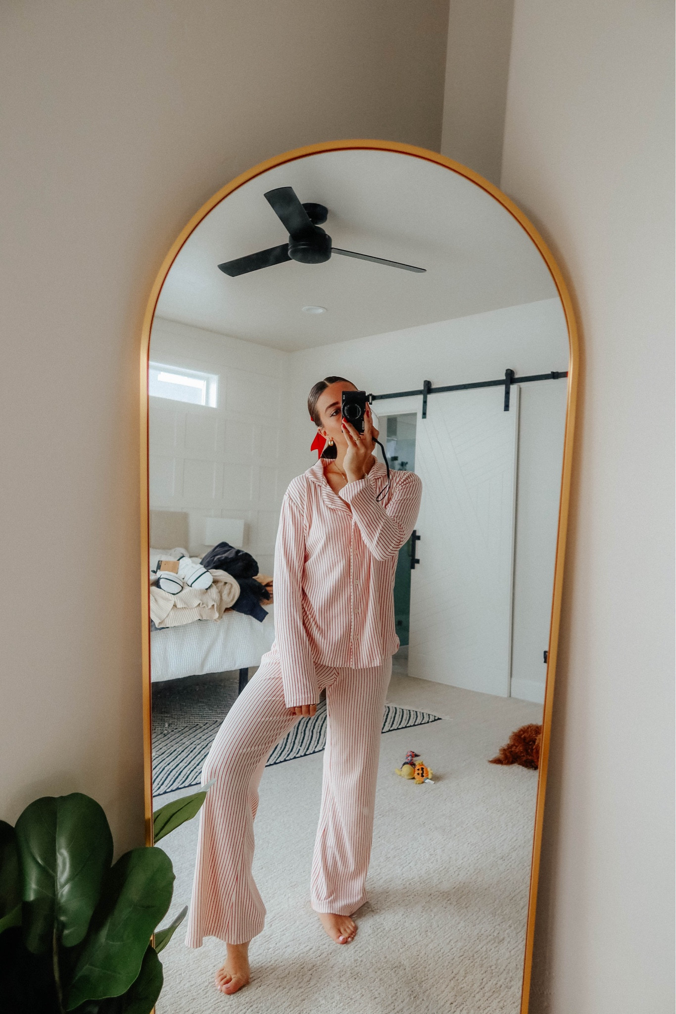 Wearing a size xs in top and bottom! 